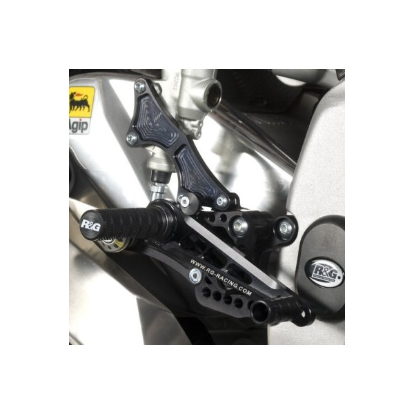 R&G Adjustable Rearsets for Aprilia RSV4 '09-